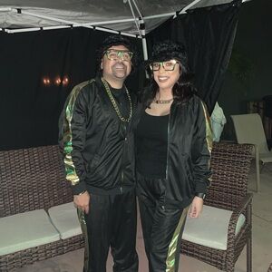 Hip hop track suit costume